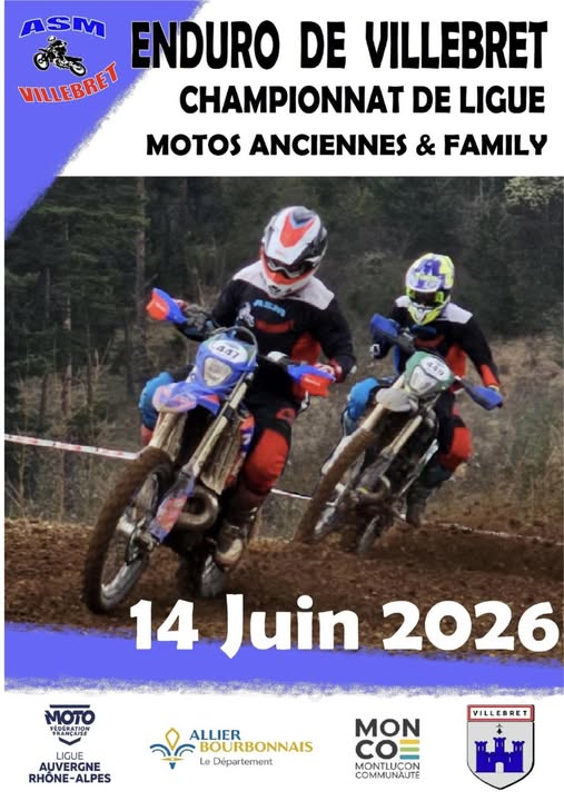 Journée Enduro de l'ASM Villebret (03)
