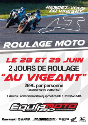 Journée piste Equip Moto 50