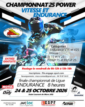 Championnat de Ligue Endurance 8 heures à St Laurent de Mure (69)