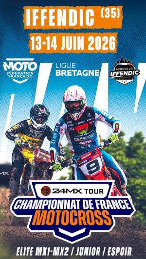 Finale du Championnat de France Motocross à Iffendic
