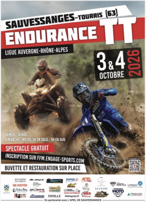 Championnat d'endurance TT à Sauvessanges-Tourris (63)