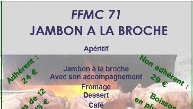 Venez partager avec nous notre jambon de lait à la broche