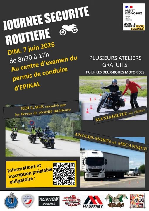 Journée Sécurité Routière à Epinal