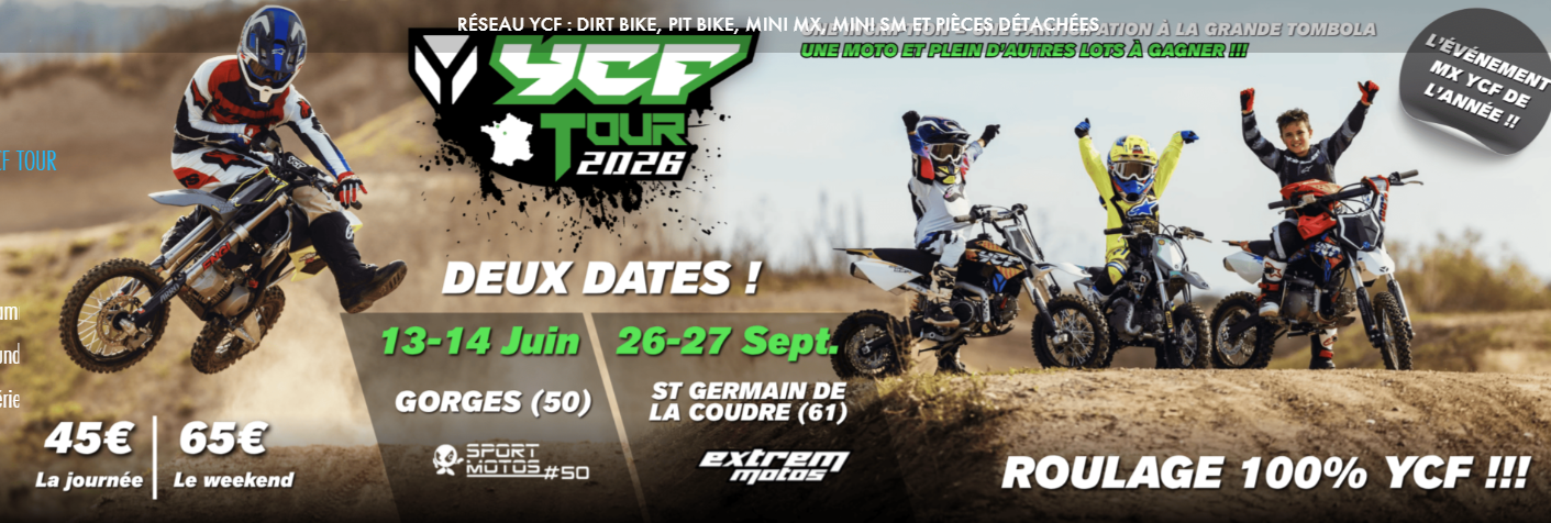 YCF TOUR 2026 à St Germain de la Coudre (61)