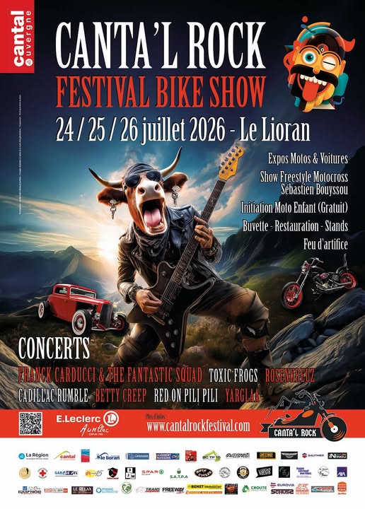 Canta'l Rock Festival Bike Show 2026