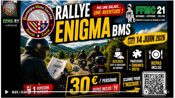 Venez participer à notre 1er Rallye ENIGMA BMS