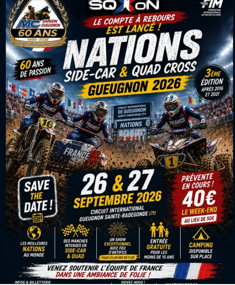 Moto Cross des Nations -  Side-Car & Quad Cross 
