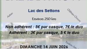 Venez vous balader avec la FFMC 71- environ 250 km de plaisir