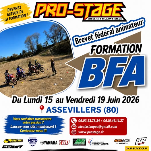 Formation Brevet Fédéral Animateur avec Pro-Stage