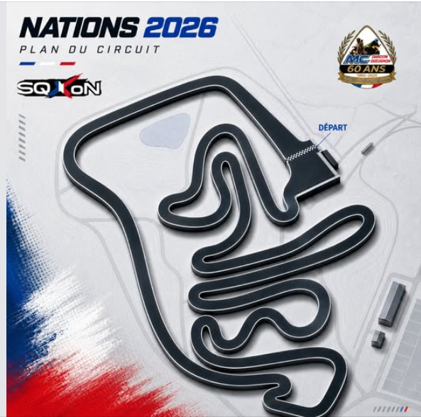 Voici le terrain de jeu du MOTO CROSS DES NATIONS 2026