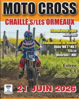 Championnat de Motocross à Chaillé sous les Ormeaux (85)