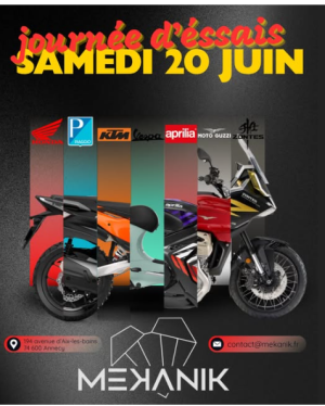 Mekanik dream tour - Essais de motos