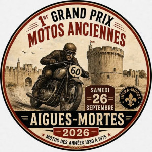 1er Grand Prix de Motos Anciennes à Aigues-Mortes