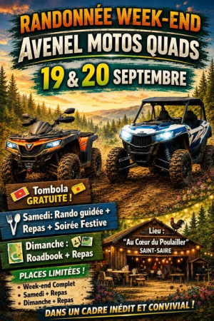 Weekend Quads et SSV avec Avenel Motos