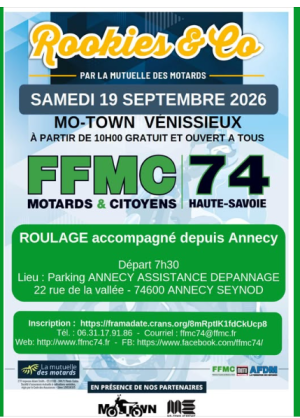 Roulage accompagné FFMC 74 vers Mo-Town (Vénissieux)