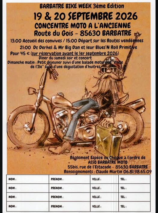 BARBÂTRE BIKE WEEK 3ÈME ÉDITION