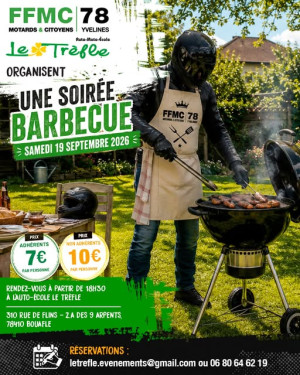 Soirée BBQ de rentrée avec la FFMC 78