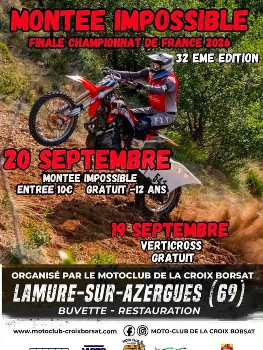Montée Impossible à Lamure-sur-Azergues